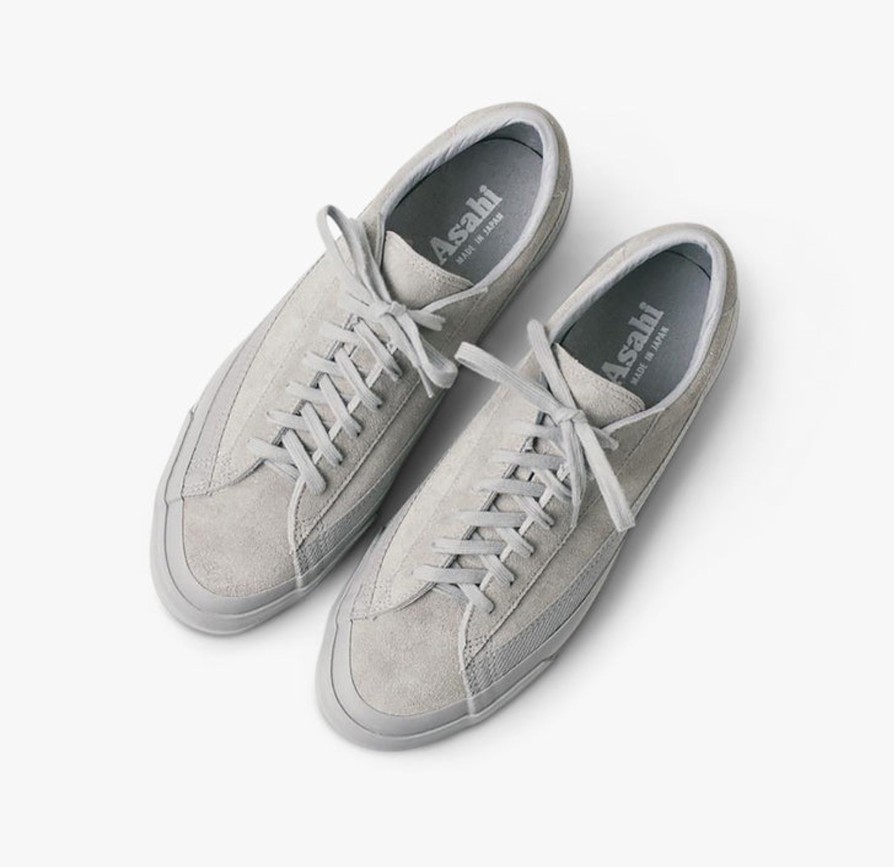 Men Asahi | Asahi Belted Low Suede - Grey/Grey *Restock