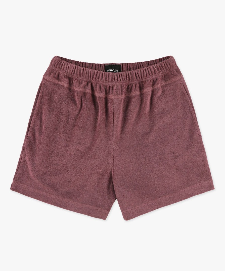 Men Howlin' | Towel Shorts Uni - Cherry