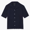 Men Howlin' | Cocktail Shirt - Navy Seersucker