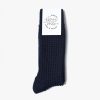 Women Howlin' | Fuzzy Waffle Socks - Navy