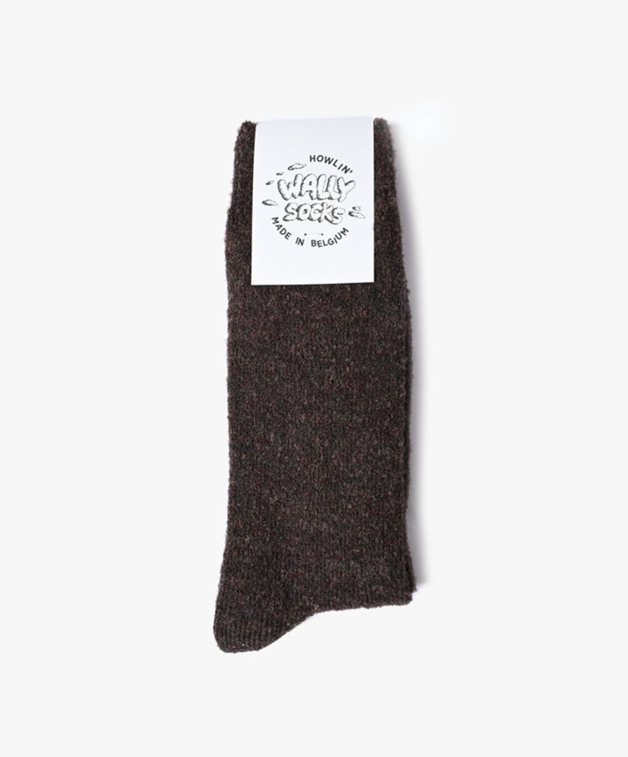 Women Howlin' | Wally Socks - Brown