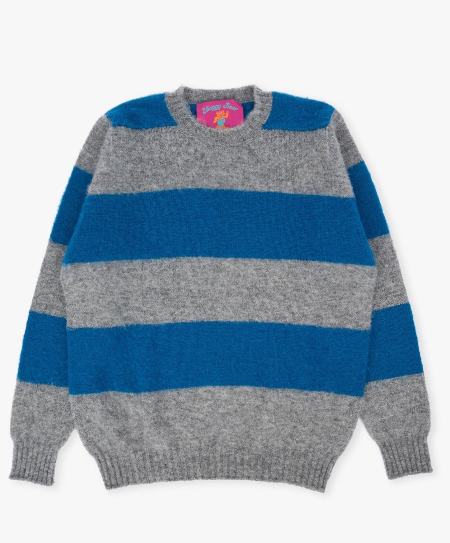 Men Howlin' | Shaggy Bear Chunky Stripes - Virtual