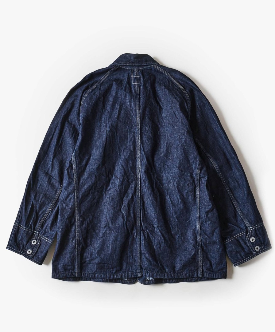 Men Post O'Alls | Engineer'S Jacket - Indigo