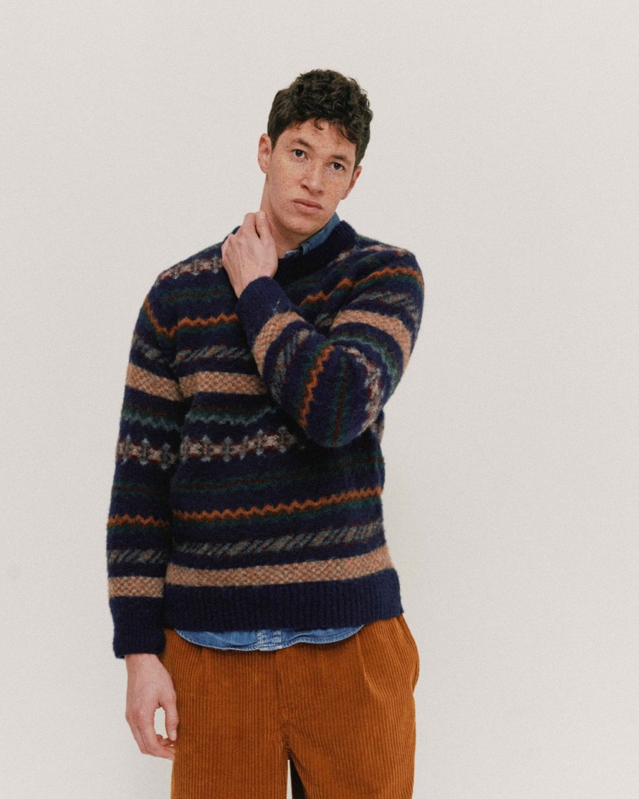 Men Howlin' | A Woolen Wonder - Navy