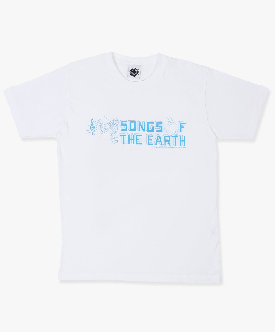 Men Good Morning Tapes | Songs Of The Earth Ss Tee - White