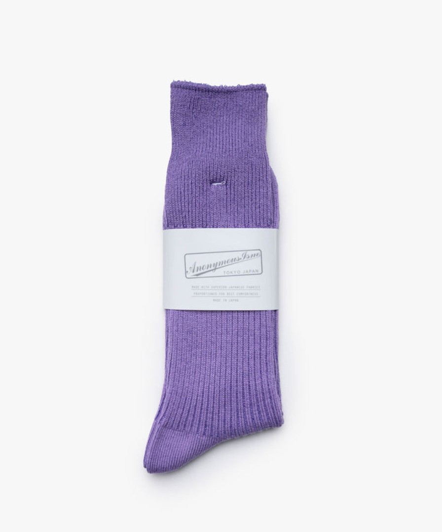 Women Anonymous Ism | Brilliant Crew Socks - Mauve