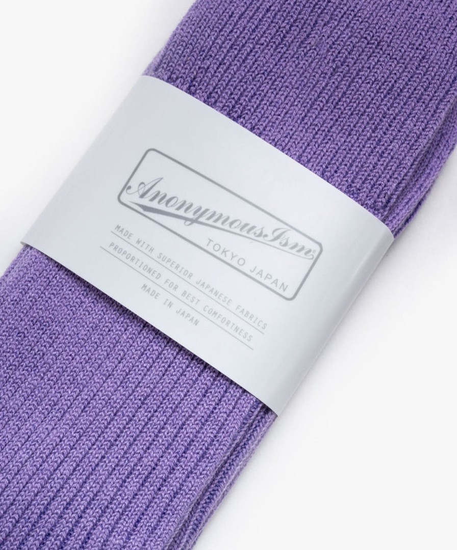 Women Anonymous Ism | Brilliant Crew Socks - Mauve