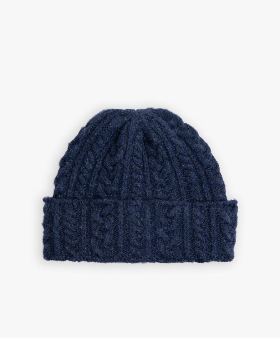 Women Howlin' | Cable Festival Hat - Navy