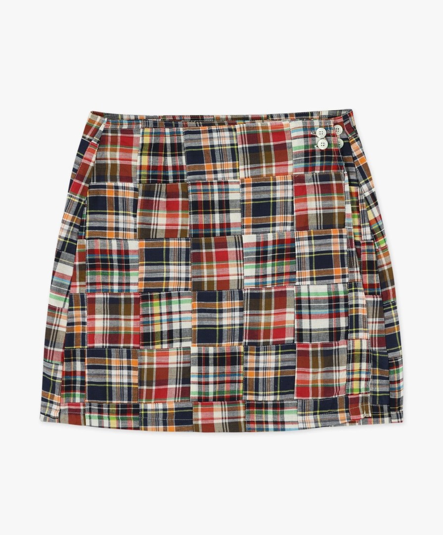 Women Howlin' | Safe Skirt - Multi Madras Patchwork (Women)