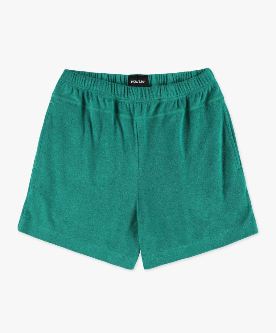 Men Howlin' | Towel Shorts Uni - Green Bliss