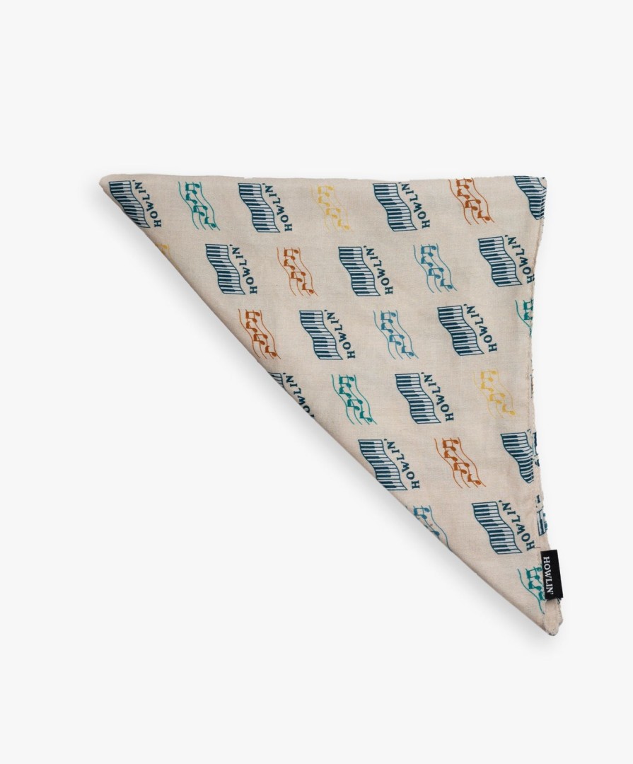 Women Howlin' | Bandana Lovers - Sand Howlin' Piano Hemp Print