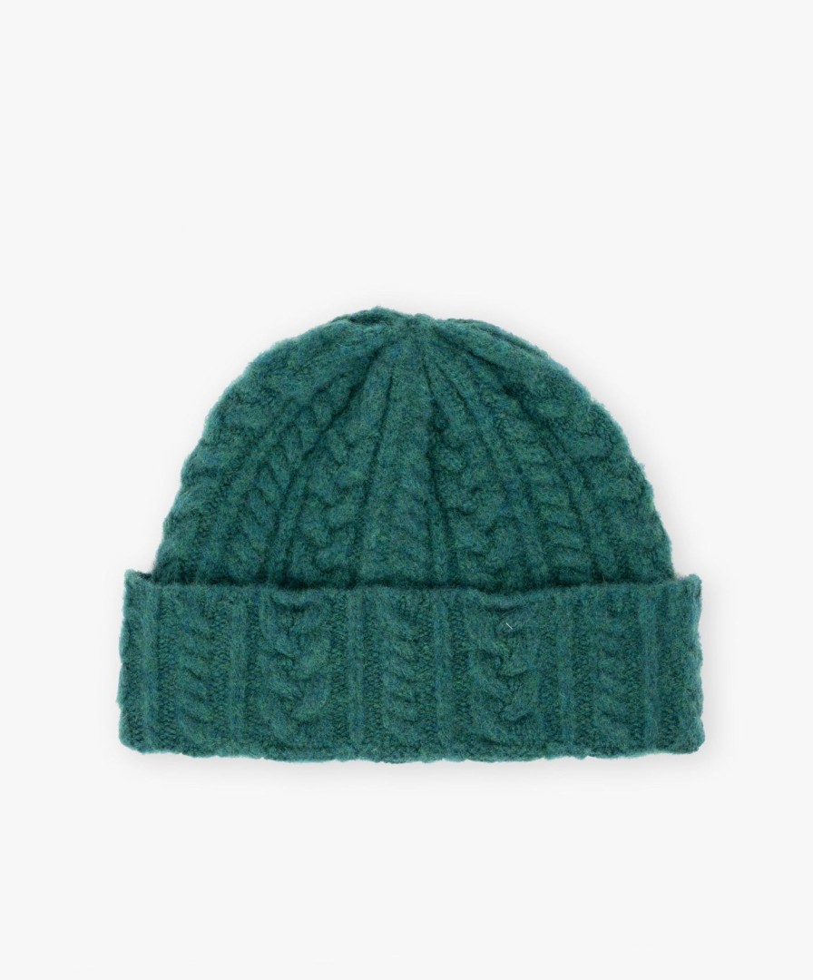 Women Howlin' | Cable Festival Hat - Green Dream