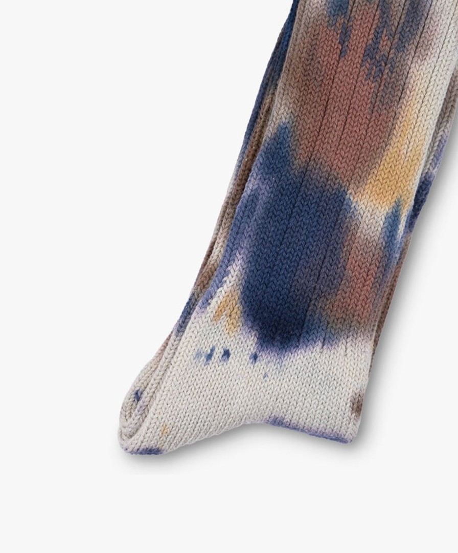 Women Anonymous Ism | Scatter Dye Socks - Navy Melange