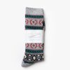 Women Anonymous Ism | Wool Jq Crew Socks - M.Grey