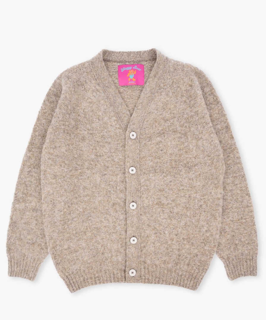 Men Howlin' | Shaggy Bear Cardigan - Mixed Shrooms