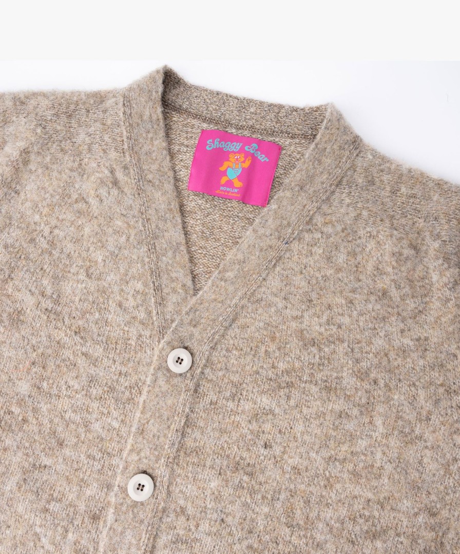 Men Howlin' | Shaggy Bear Cardigan - Mixed Shrooms