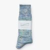 Women Anonymous Ism | Color Mix Socks - Sax