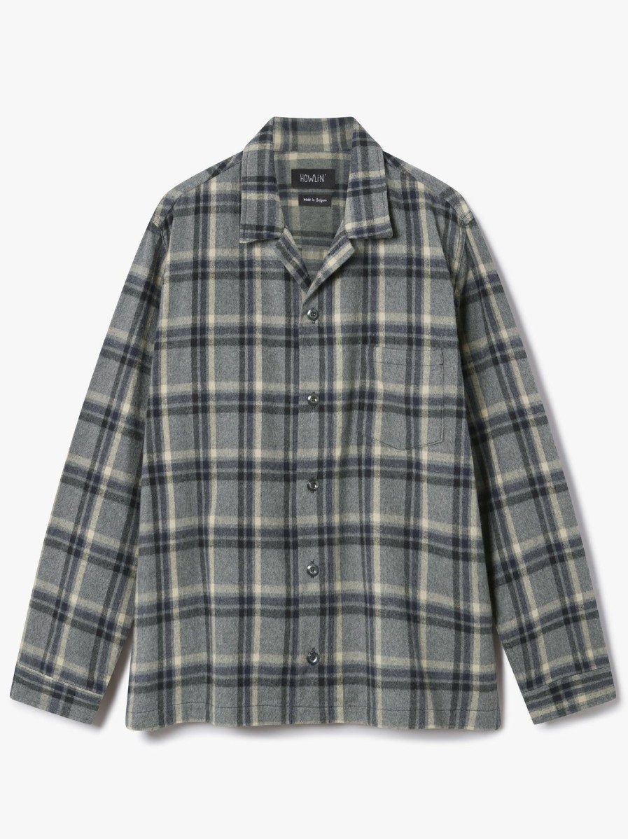 Men Howlin' | Magic Shirt - Grey Check