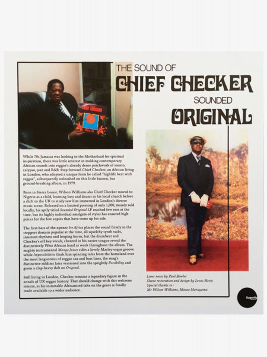 Men Music | The Sound Of Chief Checker Lp